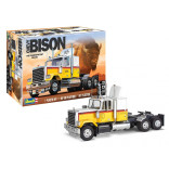 KIT PARA MONTAR REVELL CHEVY BISON 1978 SEMI-TRUCK 1/32 70 PEÇAS REV 85-7471 17471